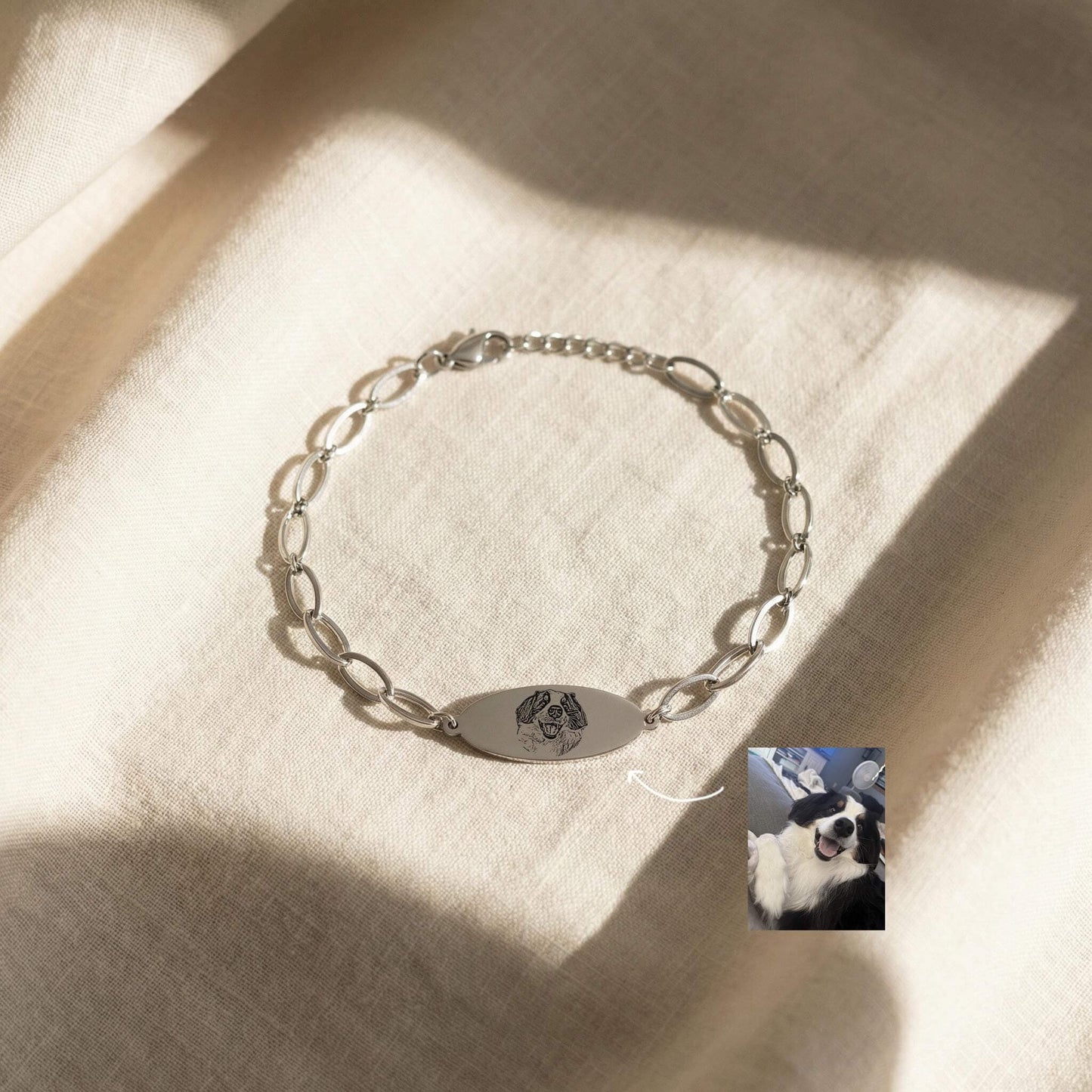 LovFur™ Custom Pet Portrait Bracelet