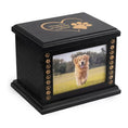 Load image into Gallery viewer, Wooden Pet Memorial Urns with Photo Frame