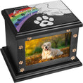 Load image into Gallery viewer, Wooden Pet Memorial Urns with Photo Frame