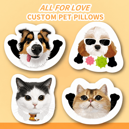LovFur™ Custom Pet Portrait Pillow