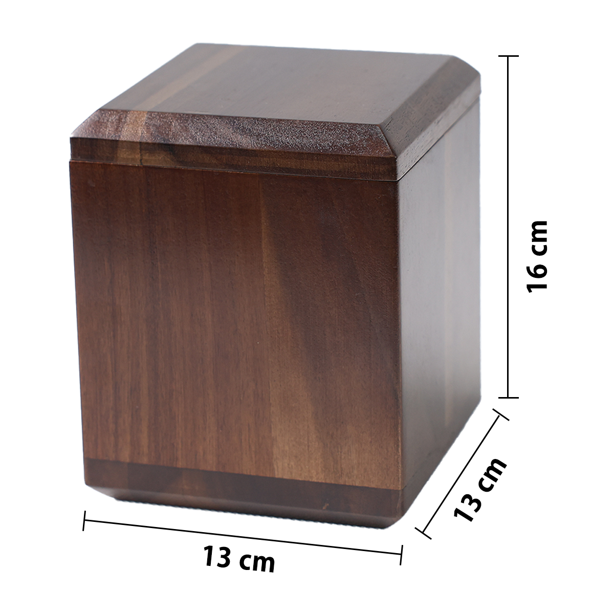 Lovfur® Personalized Acacia Wood Pet Urn
