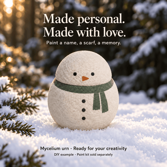 LovFur™ Snowmelt Mycelium Pet Urn
