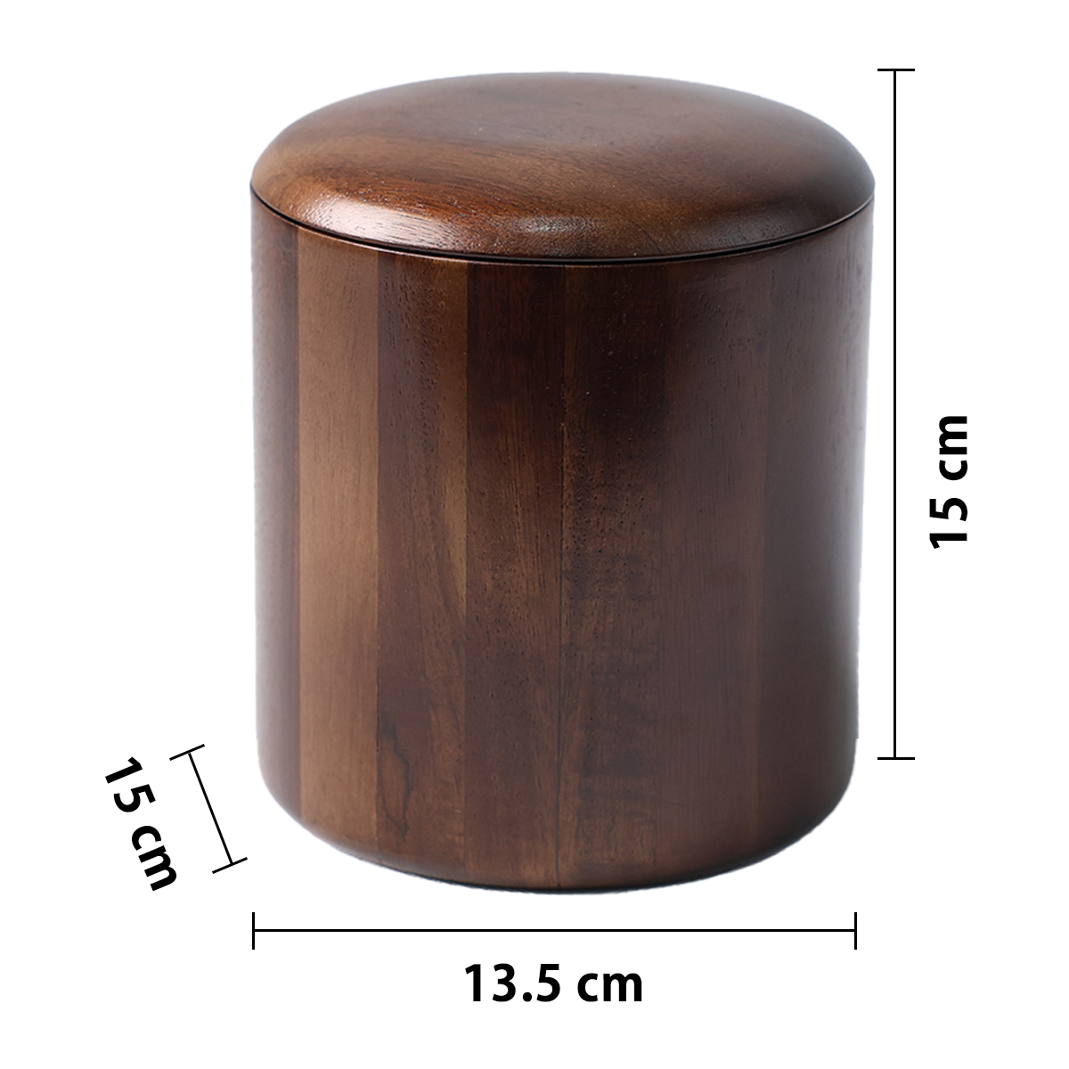 Lovfur® Personalized Acacia Wood Pet Urn
