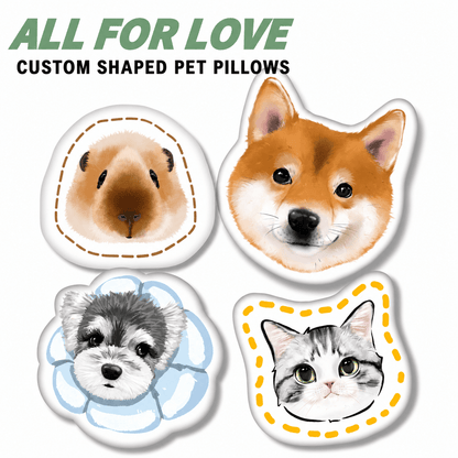 LovFur™ Custom Pet Portrait Pillow
