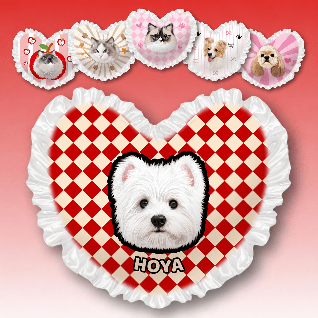 LovFur™ Custom Pet Portrait Pillow