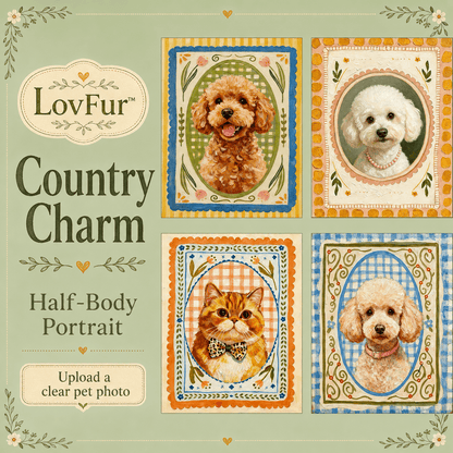 LovFur™ Custom Pet Oil Portrait