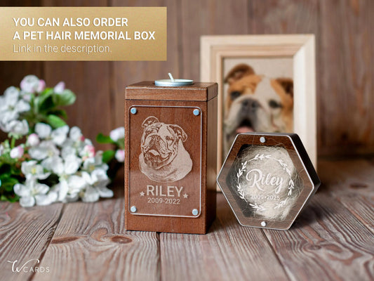 LovFur® Pet Urn – Light a Memory