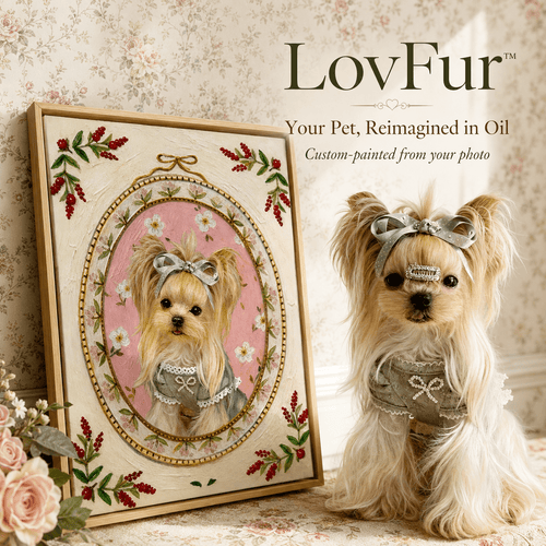 LovFur™ Custom Pet Oil Portrait