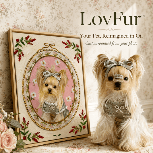 LovFur™ Custom Pet Oil Portrait