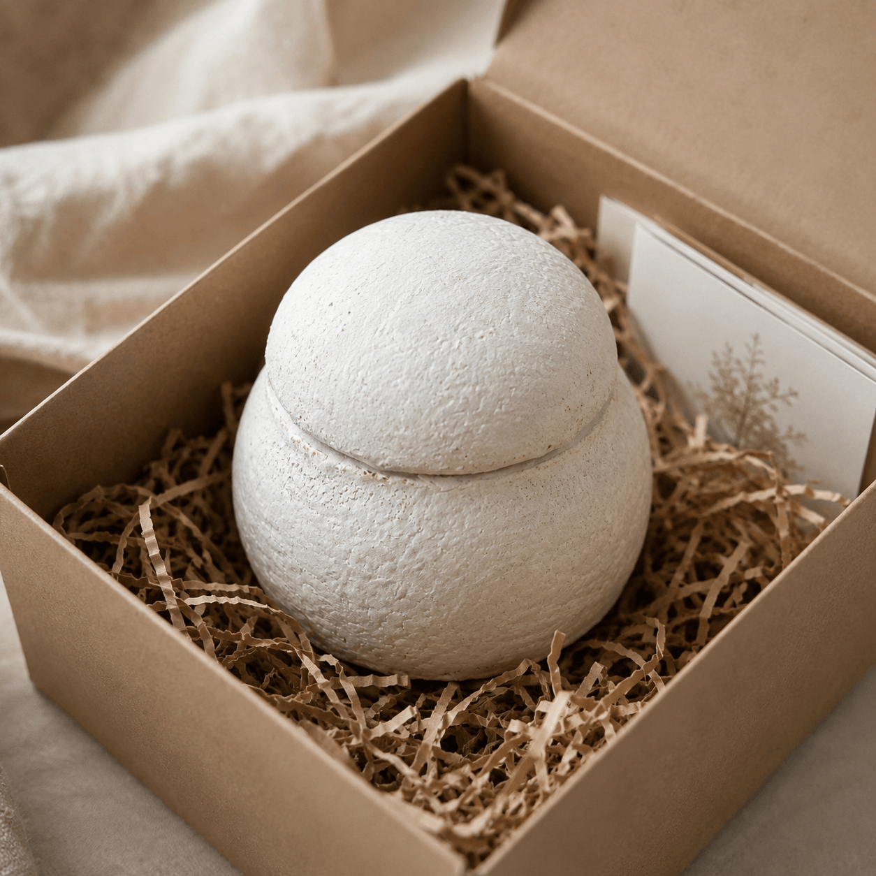 LovFur™ Snowmelt Mycelium Pet Urn