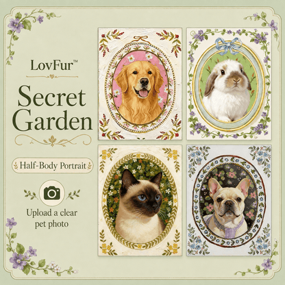 LovFur™ Custom Pet Oil Portrait