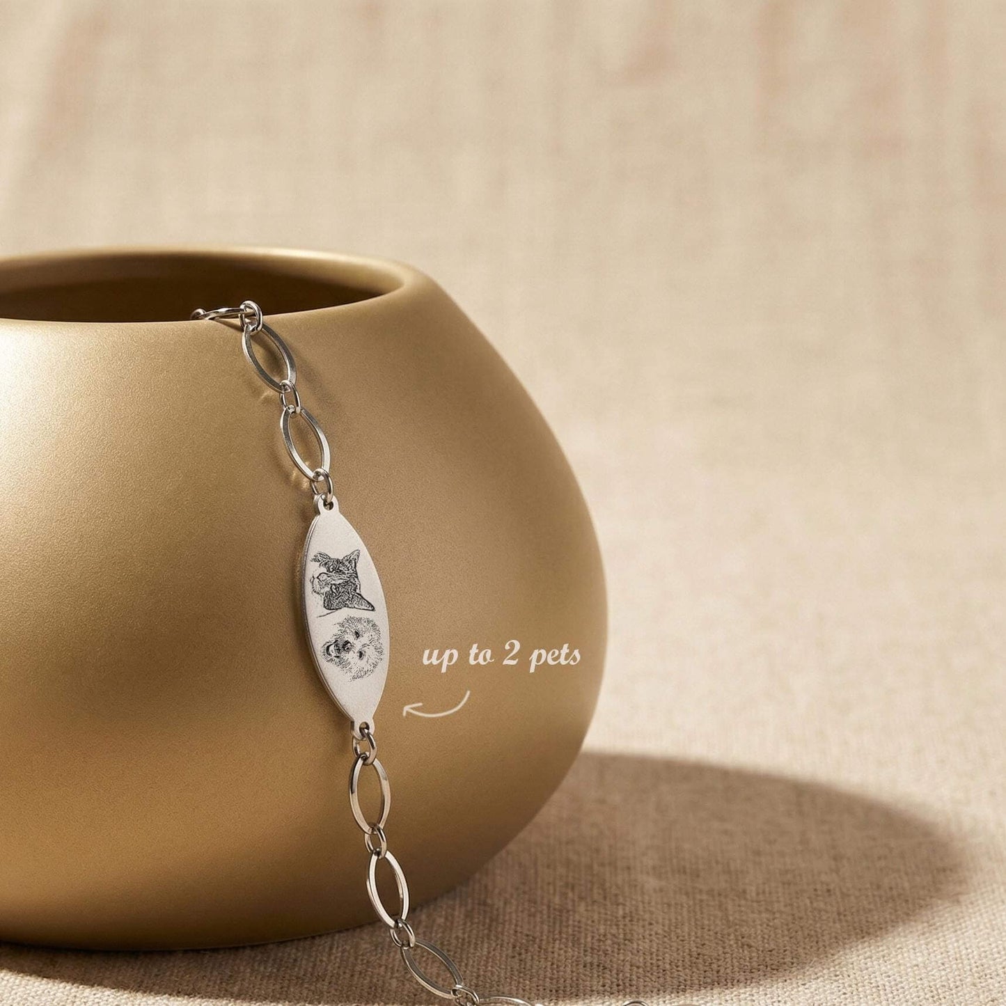 LovFur™ Custom Pet Portrait Bracelet