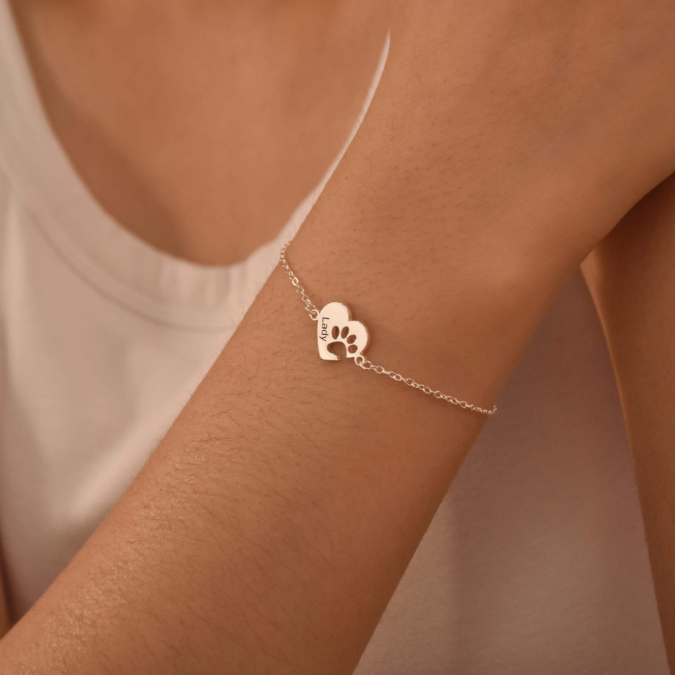LovFur™ Custom Paw Print Bracelet