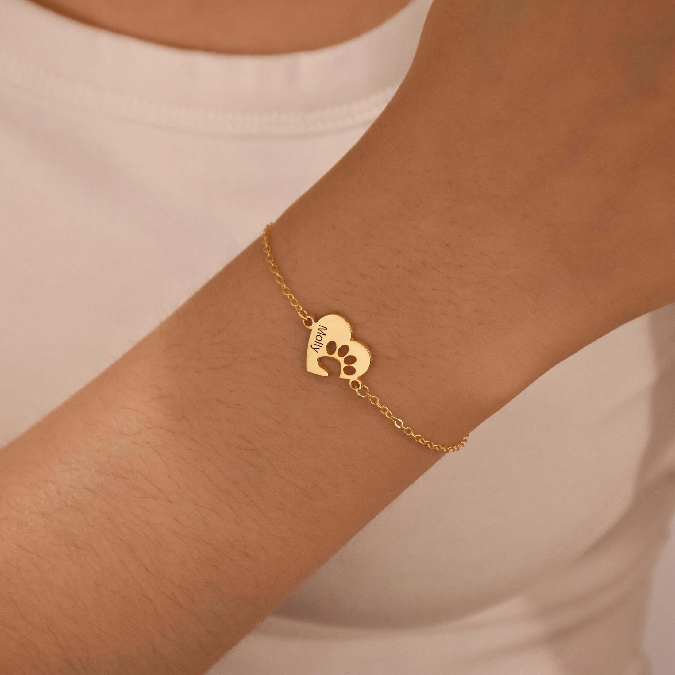 LovFur™ Custom Paw Print Bracelet