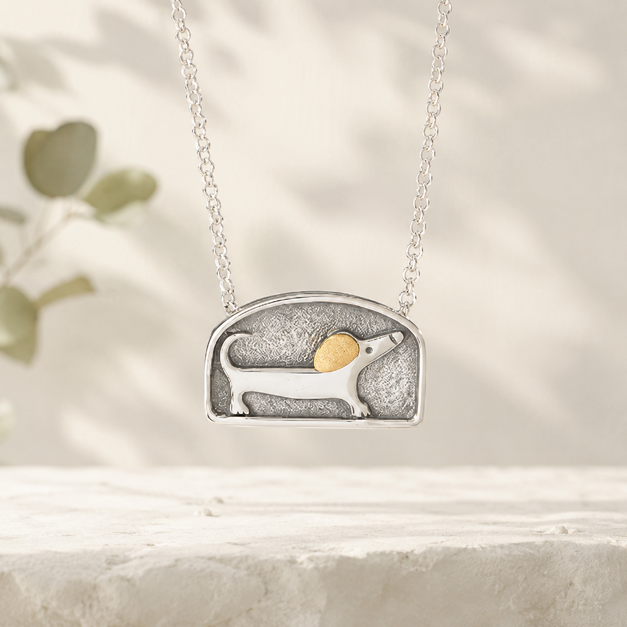 LovFur™ Moving Ear Dog Memorial Necklace