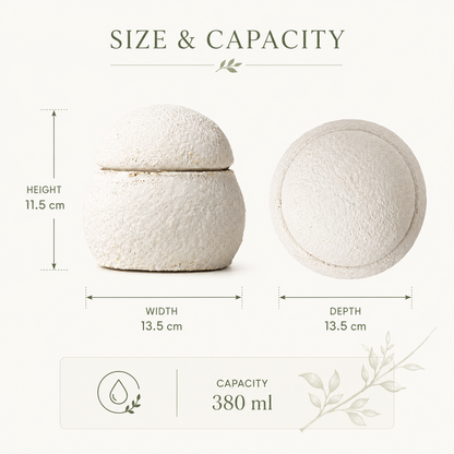 LovFur™ Snowmelt Mycelium Pet Urn