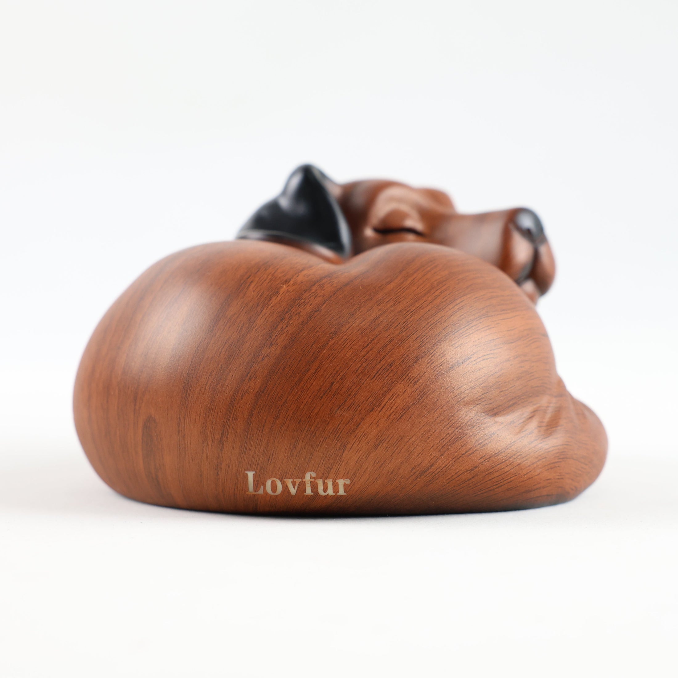 Lovfur Pet urns Imitation wood texture Imitation Wood Pet Urn – Elegant
