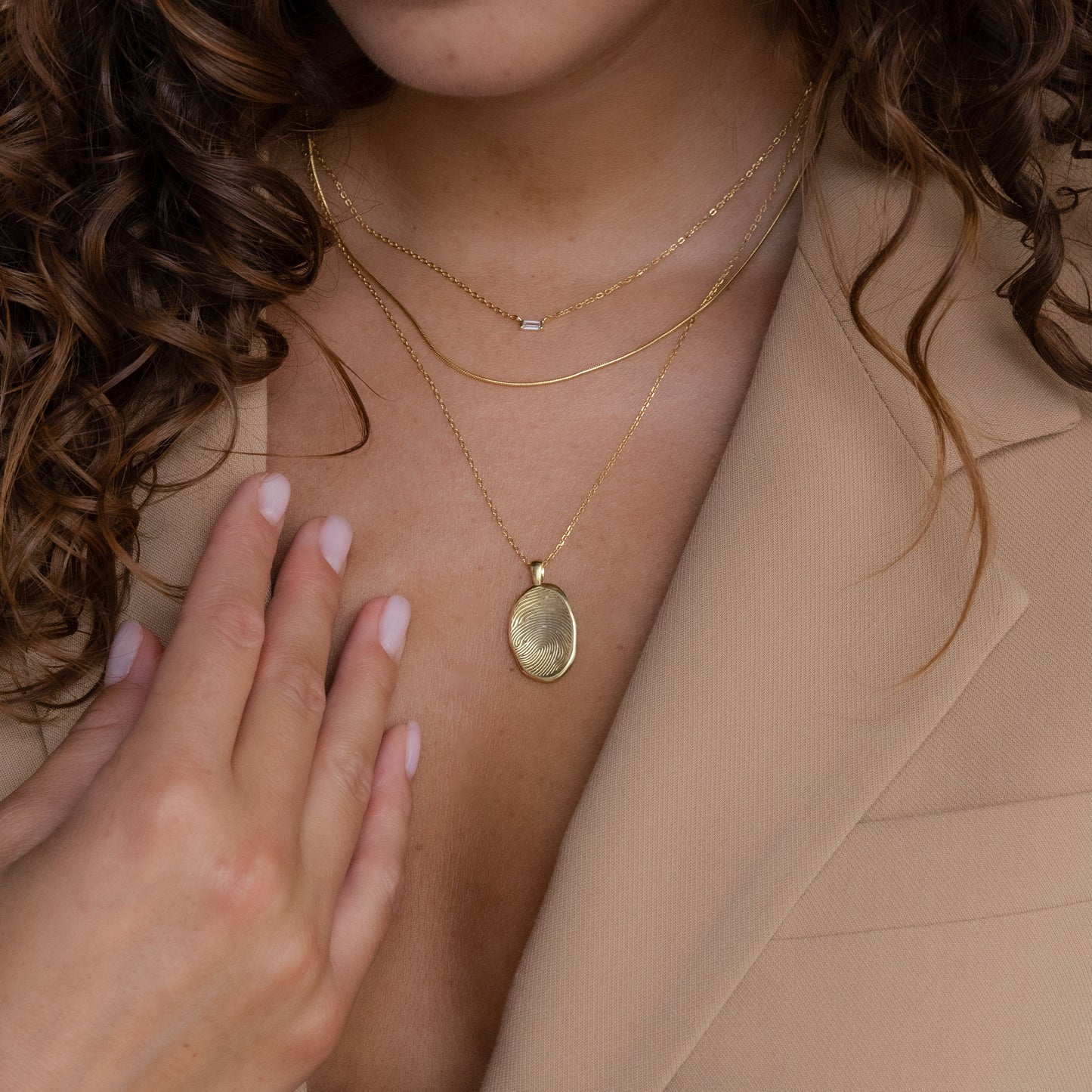 LovFur™ Custom Pet Nose Print Necklace