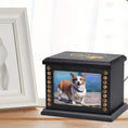 Load image into Gallery viewer, Wooden Pet Memorial Urns with Photo Frame
