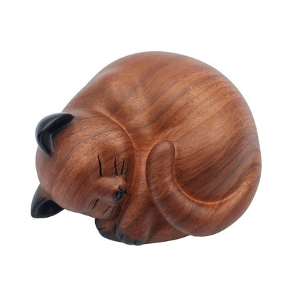 LovfurPet urns Imitation wood texture elegantly designed dog urn with realistic texture and dimensions.