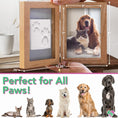 Load image into Gallery viewer, Paw Print Photo Frame Kit — No-Mess Clay Imprint for Cats & Dogs
