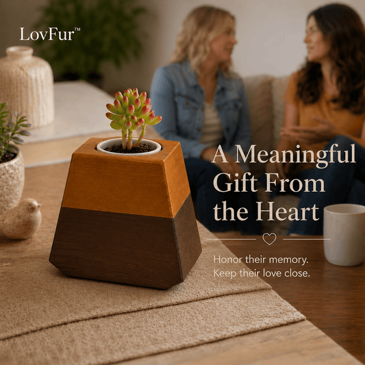 LovFur™ Living Memorial Planter Pet Urn