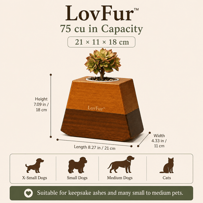 LovFur™ Living Memorial Planter Pet Urn