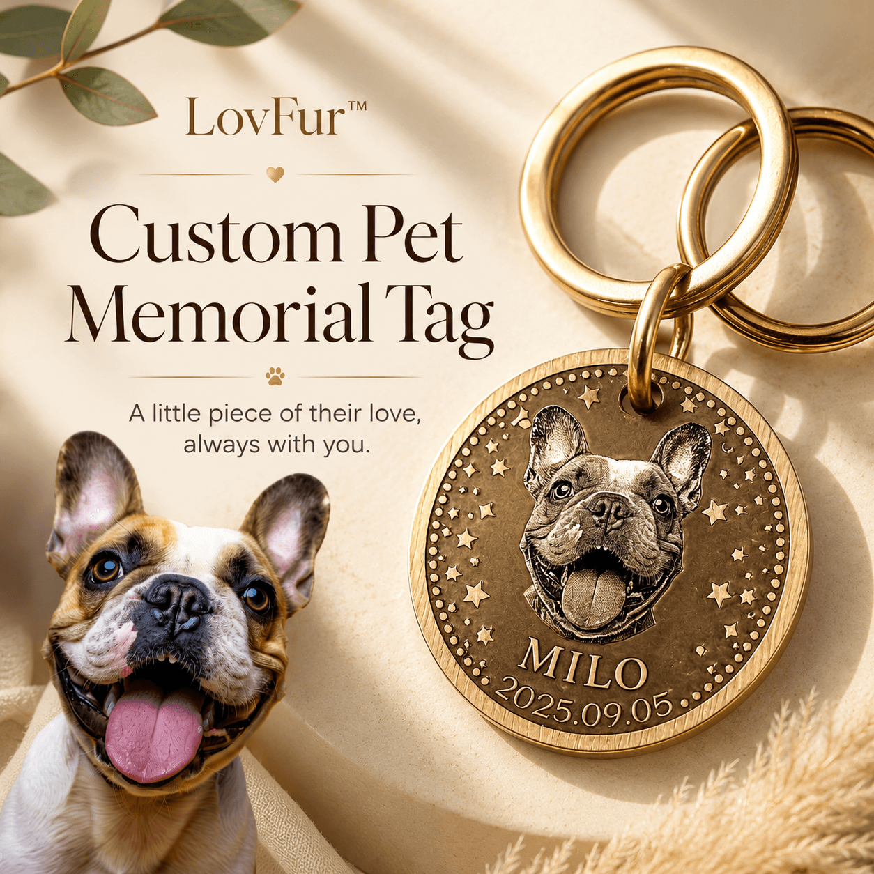 LovFur™ Custom Pet Memorial Tag