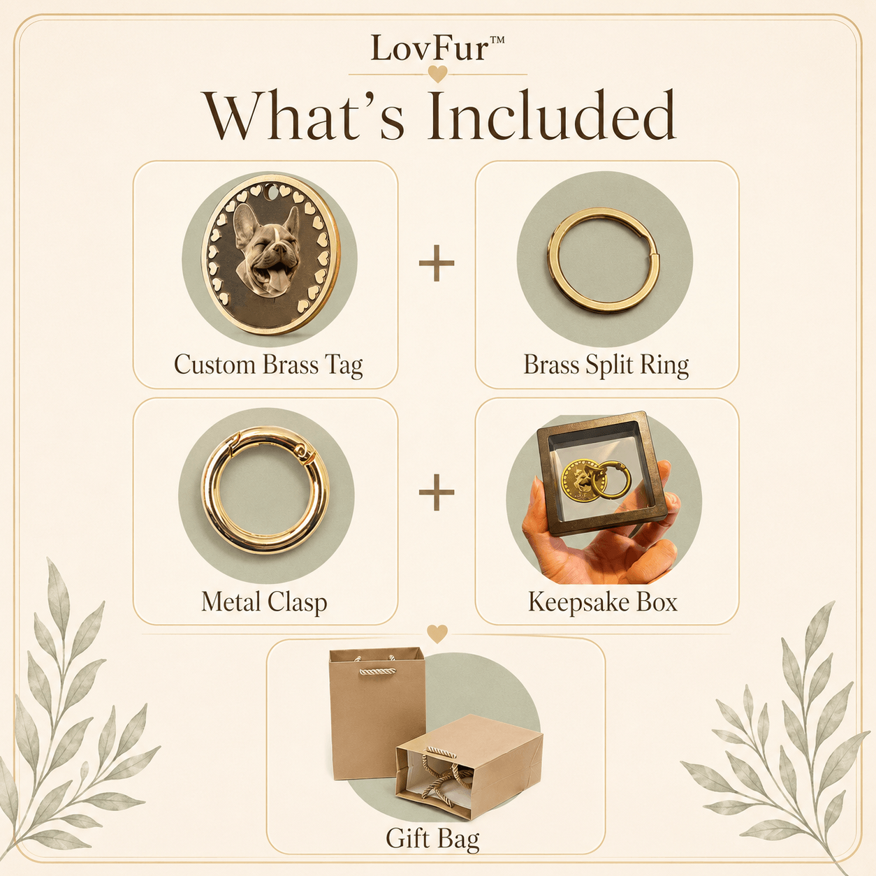 LovFur™ Custom Pet Memorial Tag